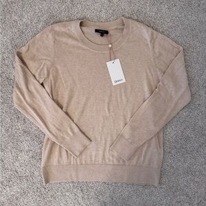Quince Lightweight Cotton Cashmere Crew Sweater.  Sz M.